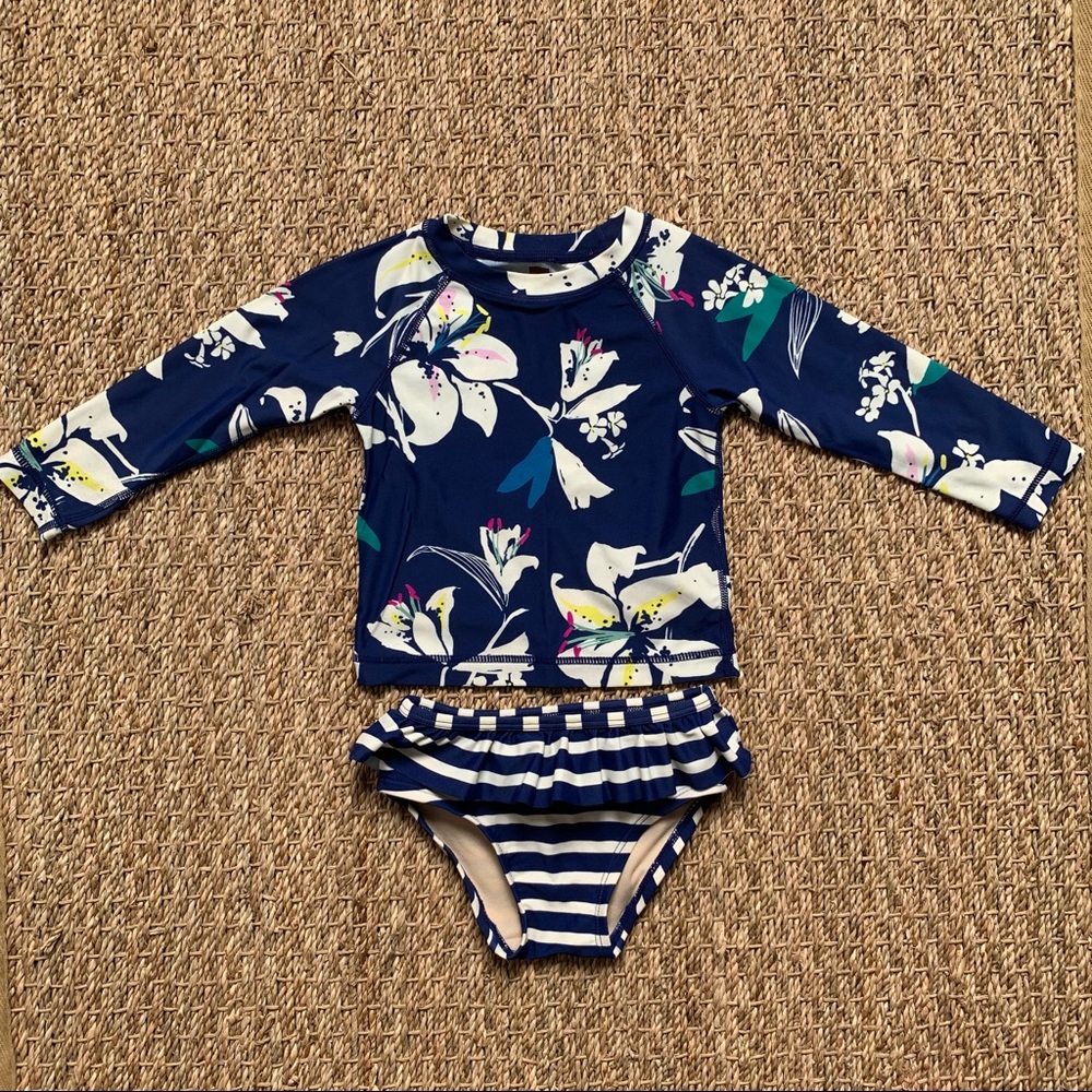Tea Collection 2-piece swim set 12-18 mos.